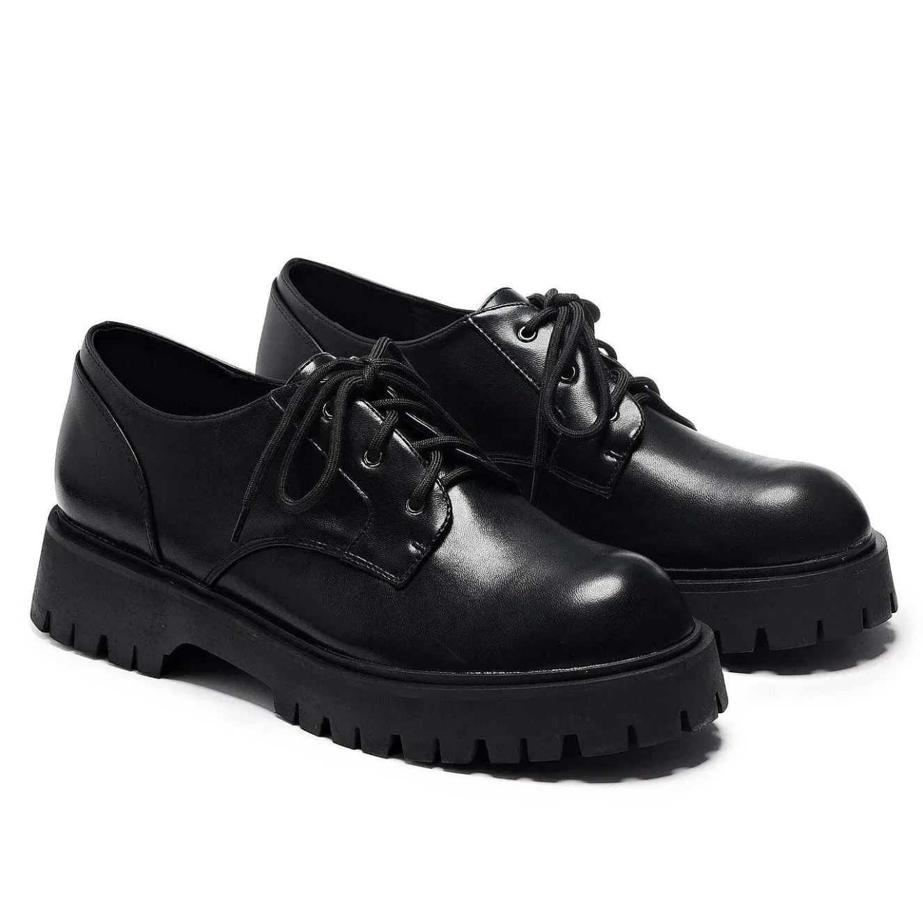 Pinemoon Men'S Black Lace Up Shoes<KOI footwear Hot
