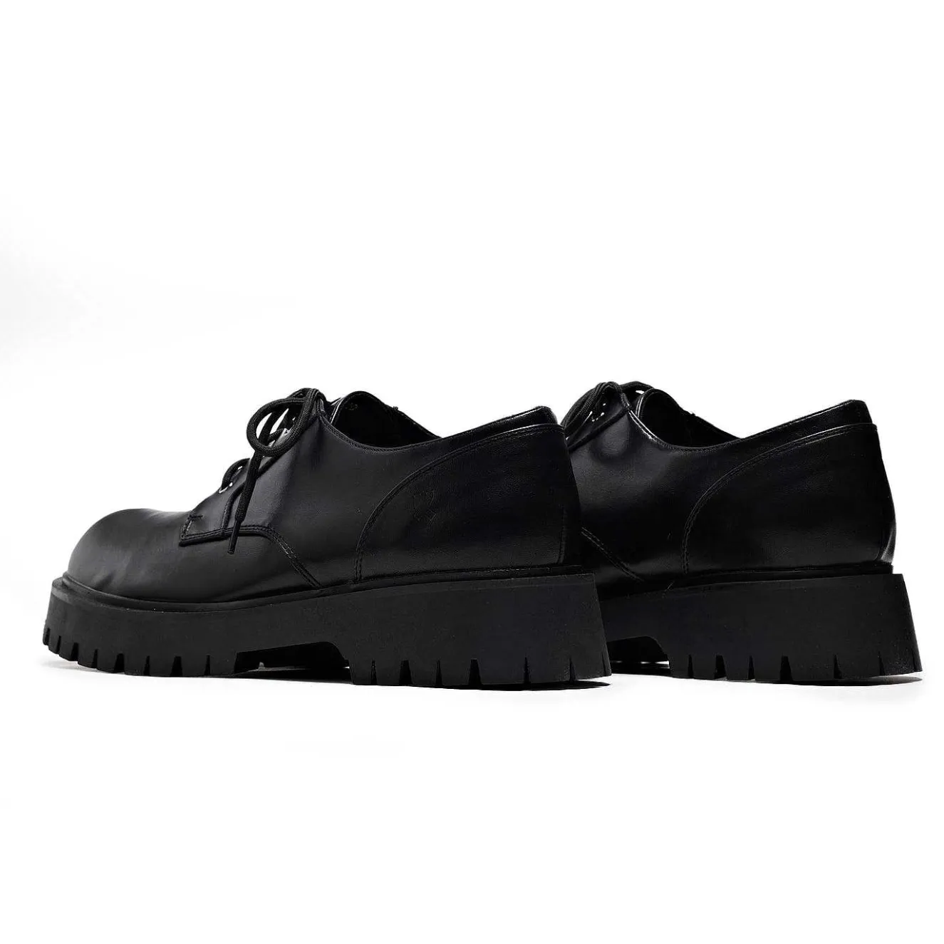 Pinemoon Men'S Black Lace Up Shoes<KOI footwear Discount