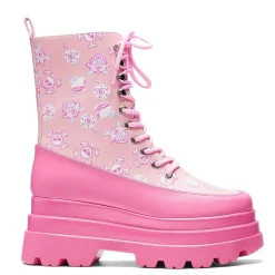Pink Magic Yami Printed Trident Boots<KOI footwear Online