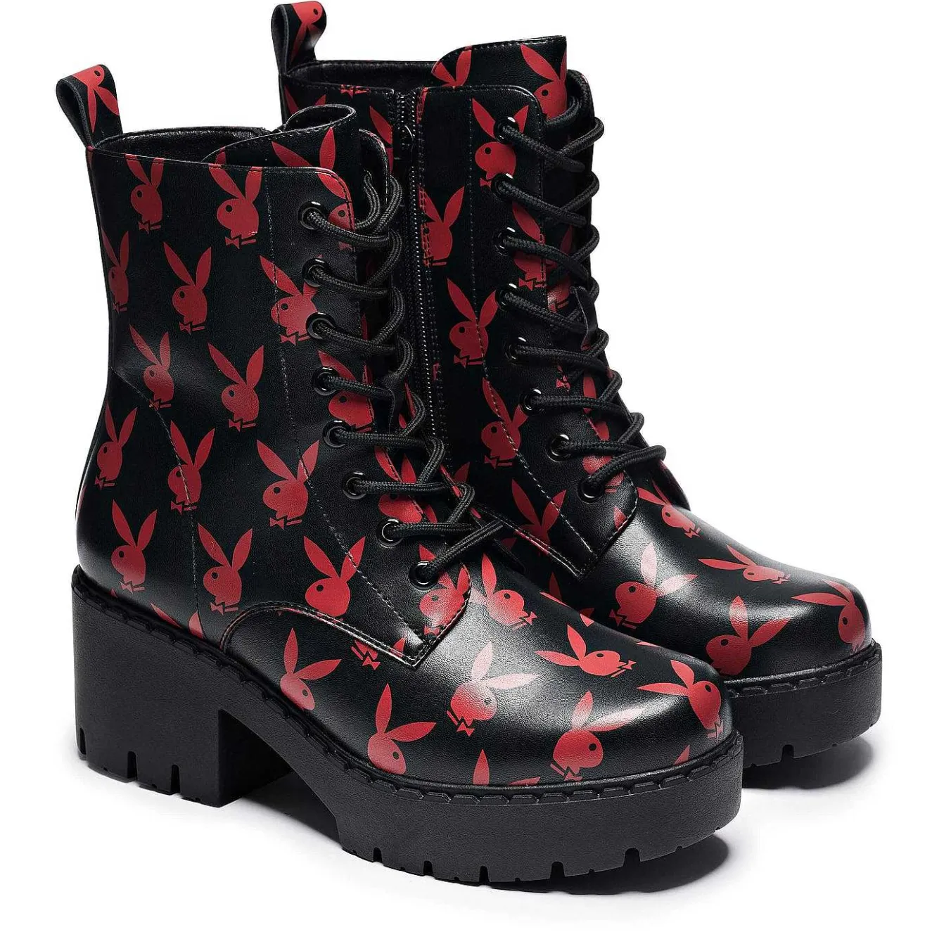 Playboy Reprise Red Switch Boots | Playboy X Koi Collection<KOI footwear New