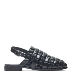 Provence Men'S Weaved Slingback Sandals - Black<KOI footwear Best