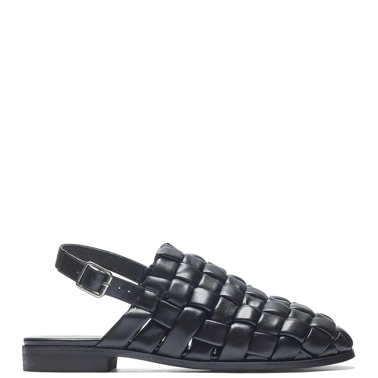 Provence Men'S Weaved Slingback Sandals - Black<KOI footwear Best
