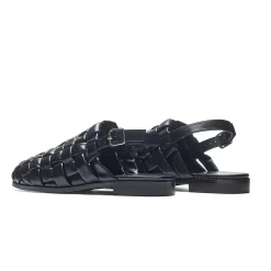 Provence Men'S Weaved Slingback Sandals - Black<KOI footwear Best
