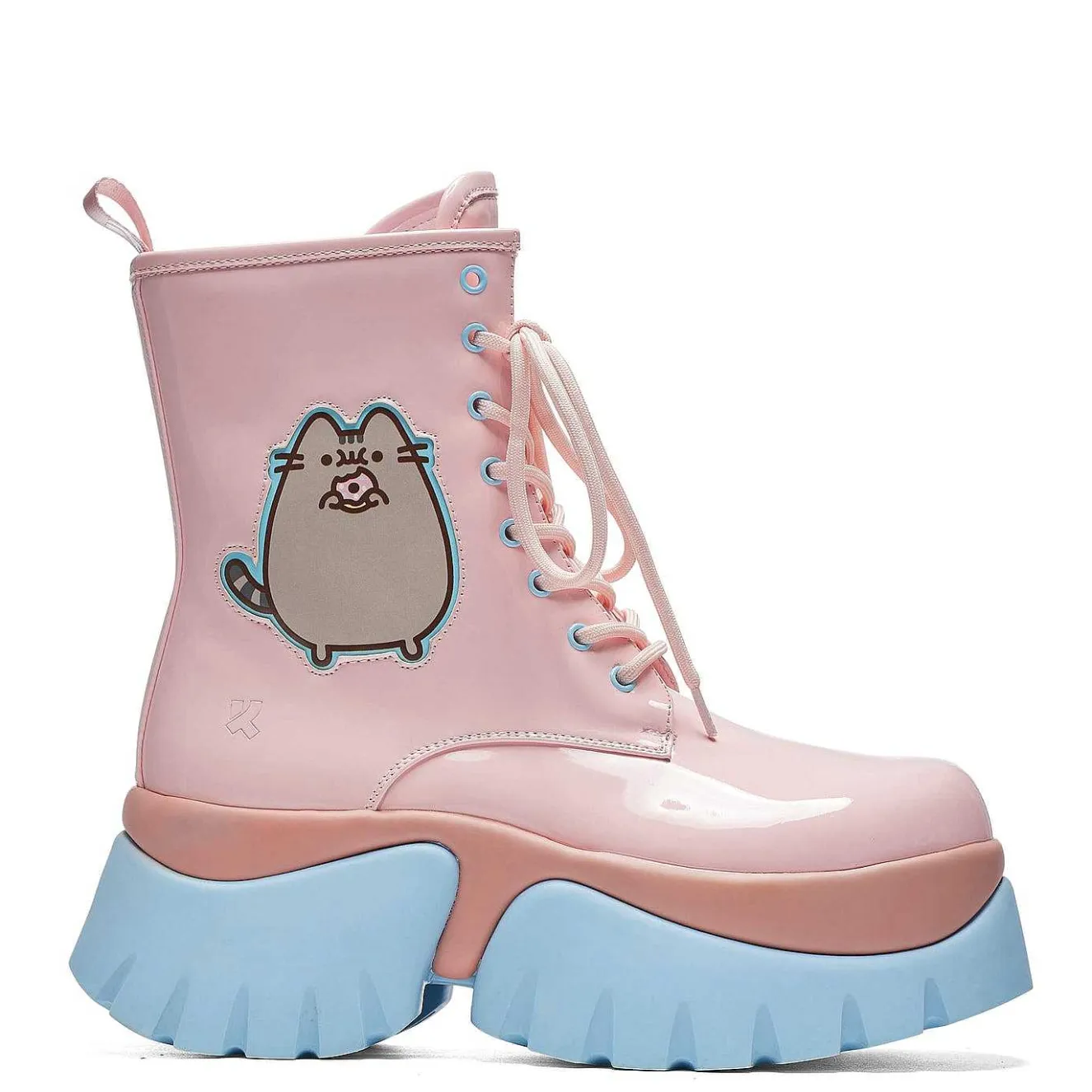 Pusheen Doughnuts Pastel Patent Boots<KOI footwear New