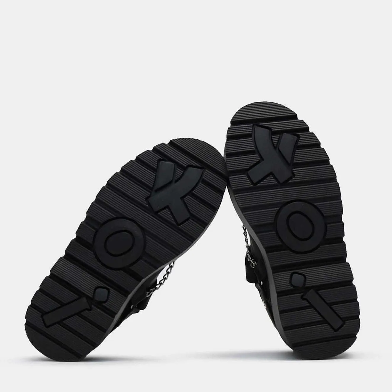 Retrograde Rebel Men'S Black Platform Shoes<KOI footwear Online