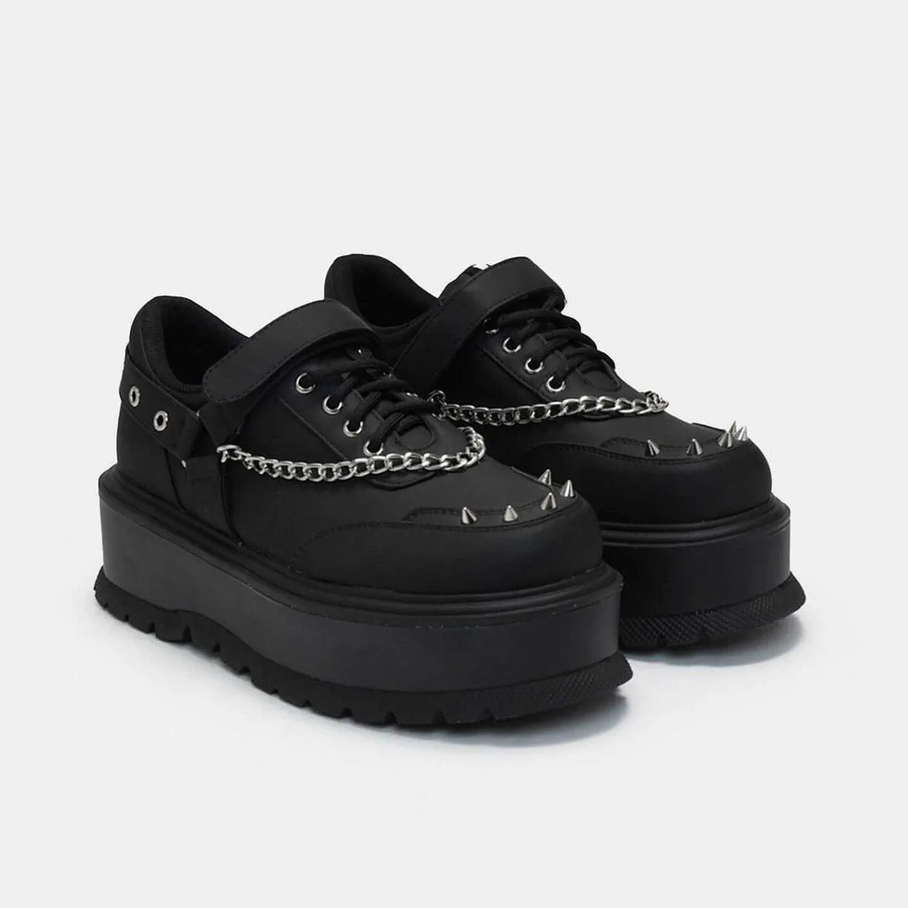 Retrograde Rebel Men'S Black Platform Shoes<KOI footwear Discount