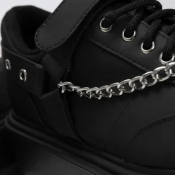 Retrograde Rebel Men'S Black Platform Shoes<KOI footwear Discount