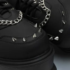 Retrograde Rebel Men'S Black Platform Shoes<KOI footwear Discount