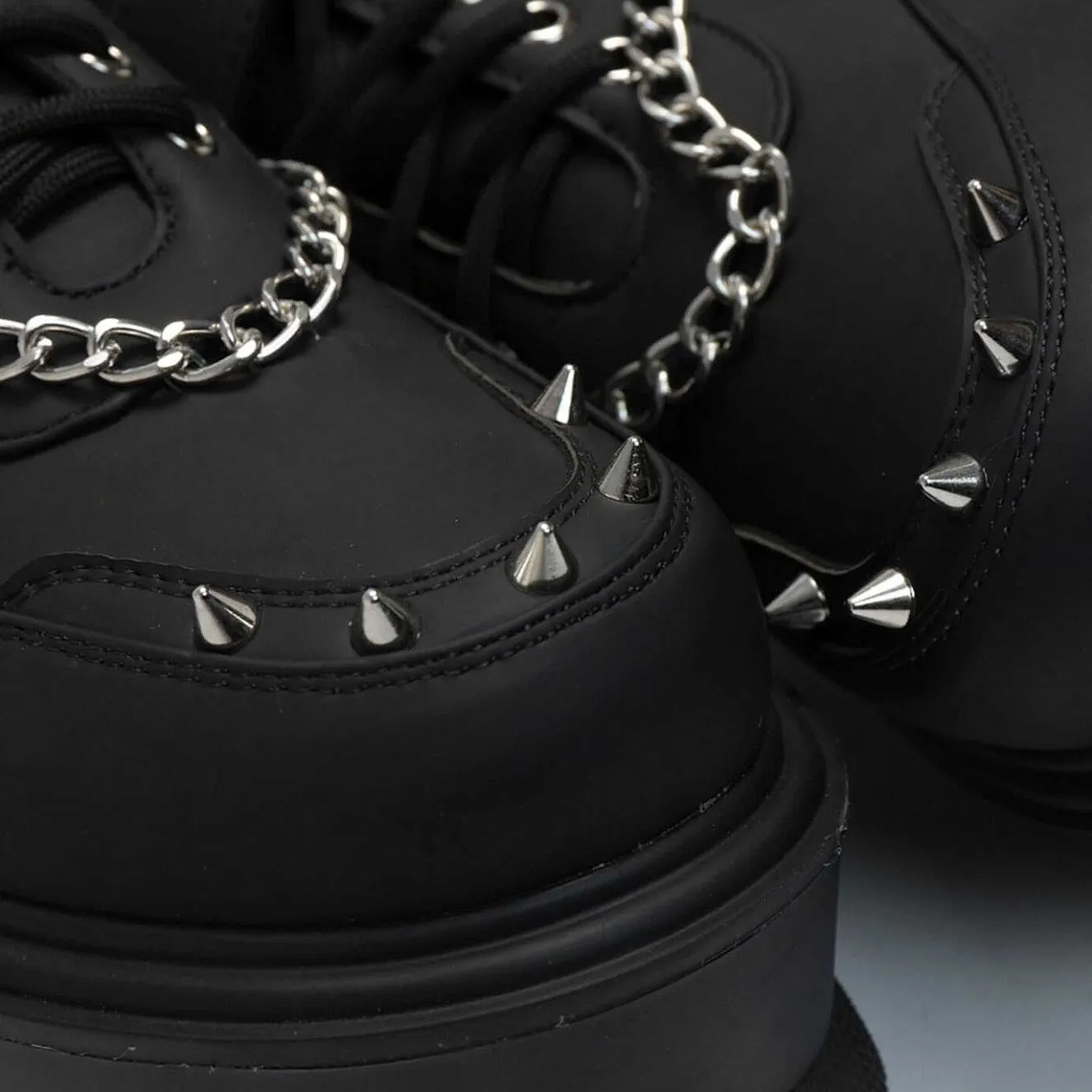 Retrograde Rebel Men'S Black Platform Shoes<KOI footwear Discount