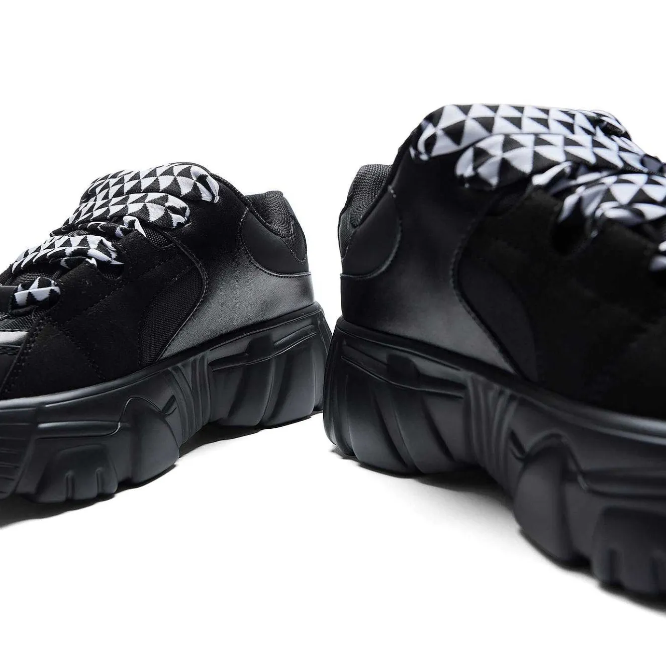 Ricta Flip Chunky Trainers - White Lace<KOI footwear Best