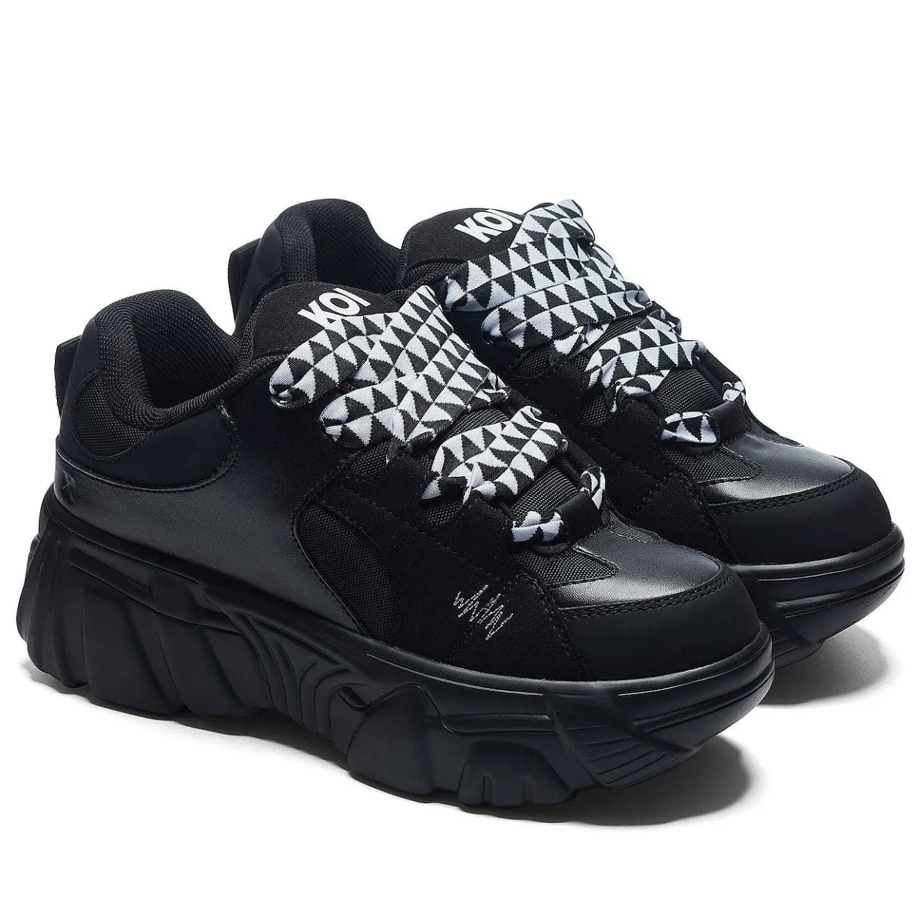 Ricta Flip Men'S Chunky Trainers - White Lace<KOI footwear New