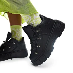 Rimo Core Chunky Black Trainers<KOI footwear Discount