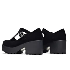 Sai Black Mary Jane Shoes 'Suede Edition'<KOI footwear New