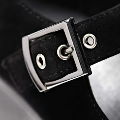 Sai Black Mary Jane Shoes 'Suede Edition'<KOI footwear New