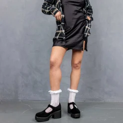Sai Black Mary Jane Shoes 'Suede Edition'<KOI footwear New
