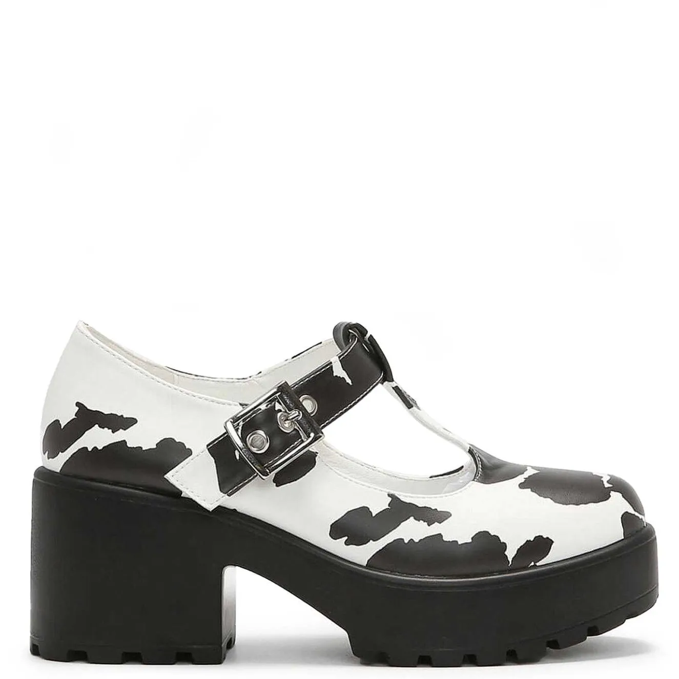 Sai Cow Print Mary Jane Shoes 'Nettie Edition'<KOI footwear