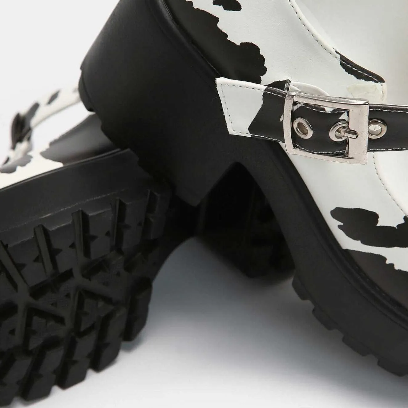 Sai Cow Print Mary Jane Shoes 'Nettie Edition'<KOI footwear