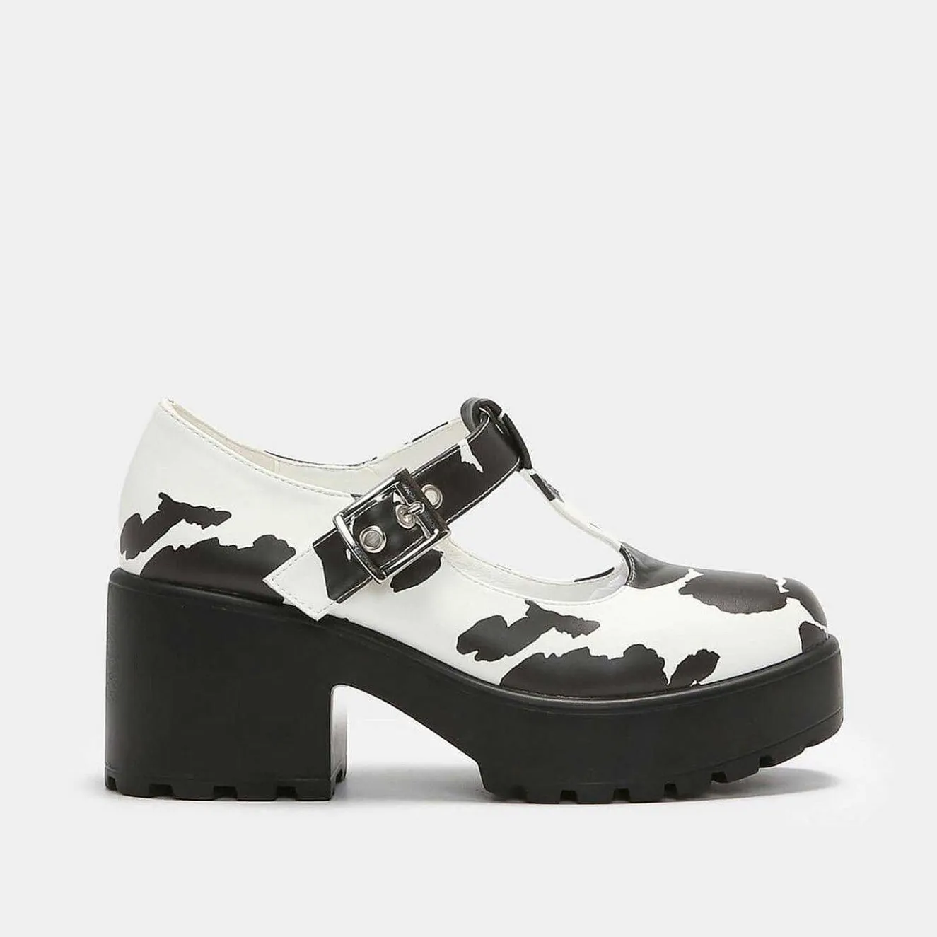 Sai Cow Print Mary Jane Shoes 'Nettie Edition'<KOI footwear