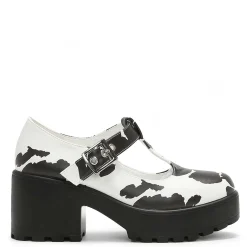 Sai Cow Print Mary Jane Shoes 'Nettie Edition'<KOI footwear Sale