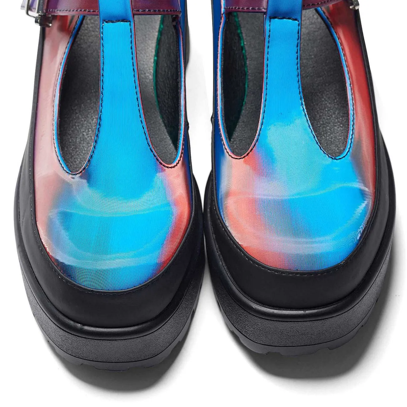 Sai Iridescent Mary Jane Shoes ' Soap Bubbles Edition'<KOI footwear Outlet