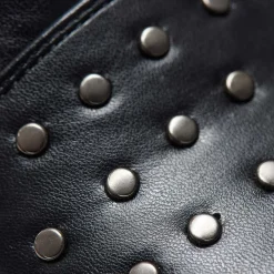 Silence Studded Trident Chelsea Boots - Black |<KOI footwear Hot