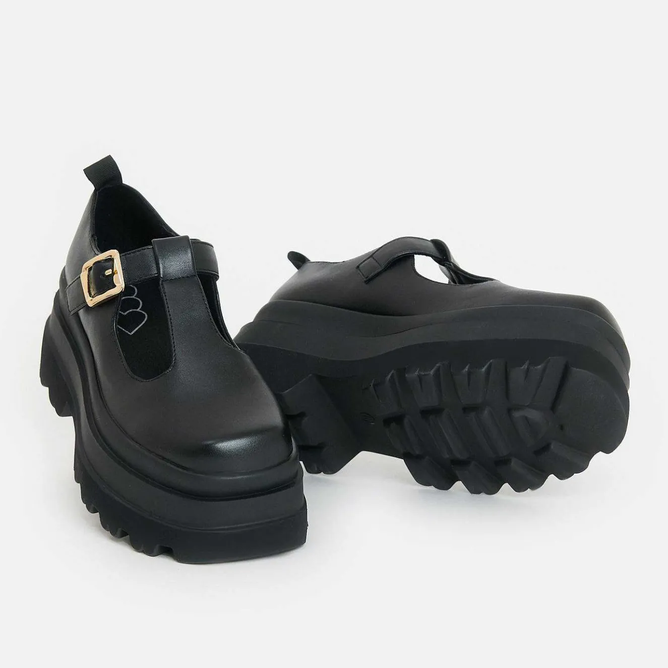 Silent Amity Trident Platform Mary Jane Shoes<KOI footwear