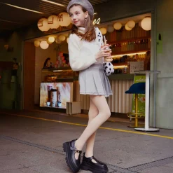 Silent Amity Trident Platform Mary Jane Shoes<KOI footwear
