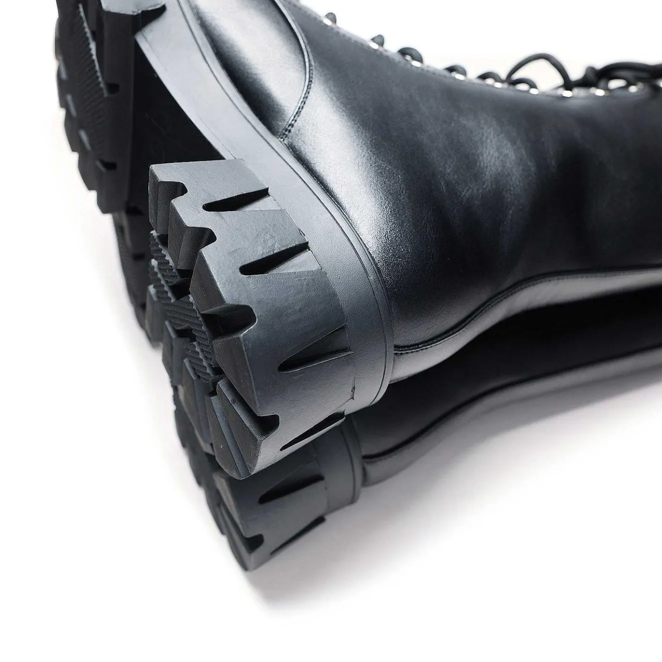 Siren Men'S Tall Lace Up Boots - Black<KOI footwear