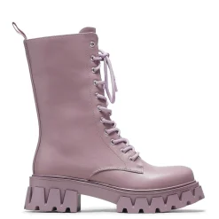 Siren Men'S Tall Lace Up Boots - Berry<KOI footwear Outlet