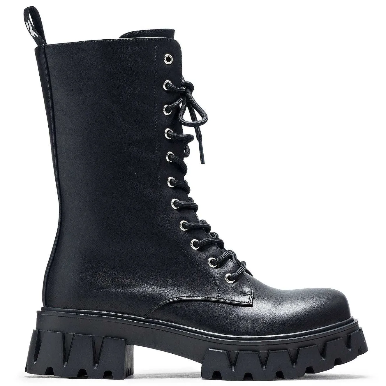 Siren Men'S Tall Lace Up Boots - Black<KOI footwear