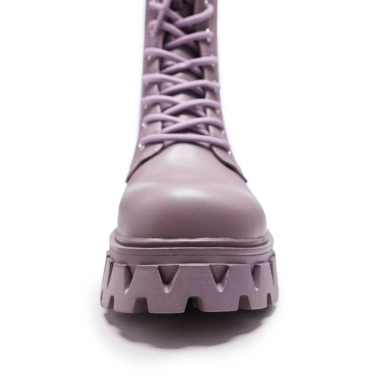 Siren Tall Lace Up Boots - Berry<KOI footwear Hot