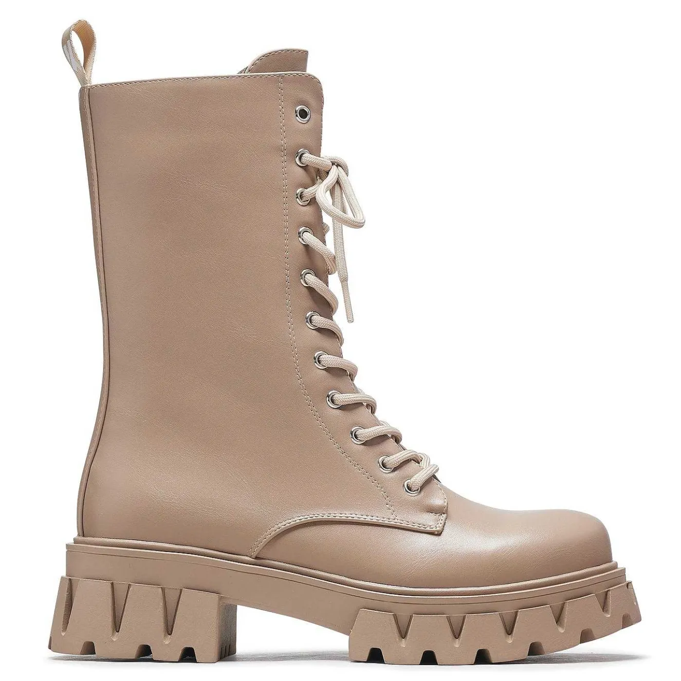 Siren Tall Lace Up Boots - Dust<KOI footwear Online