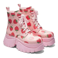 Strawberry Cake Pink Vilun Boots<KOI footwear Sale