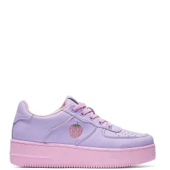 Sweet Strawberry Platform Trainers Purple<KOI footwear Hot