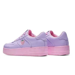 Sweet Strawberry Platform Trainers Purple<KOI footwear Hot