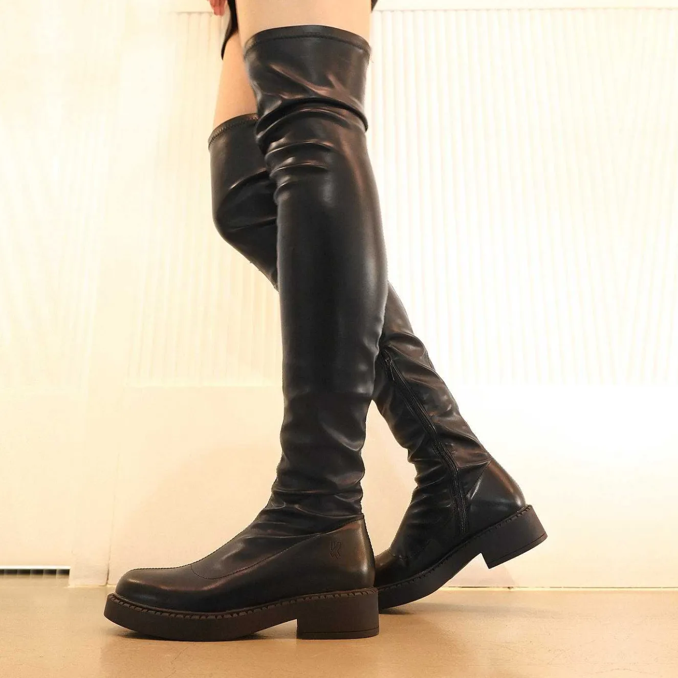 The Commander Plus Size Thigh High Boots<KOI footwear Sale