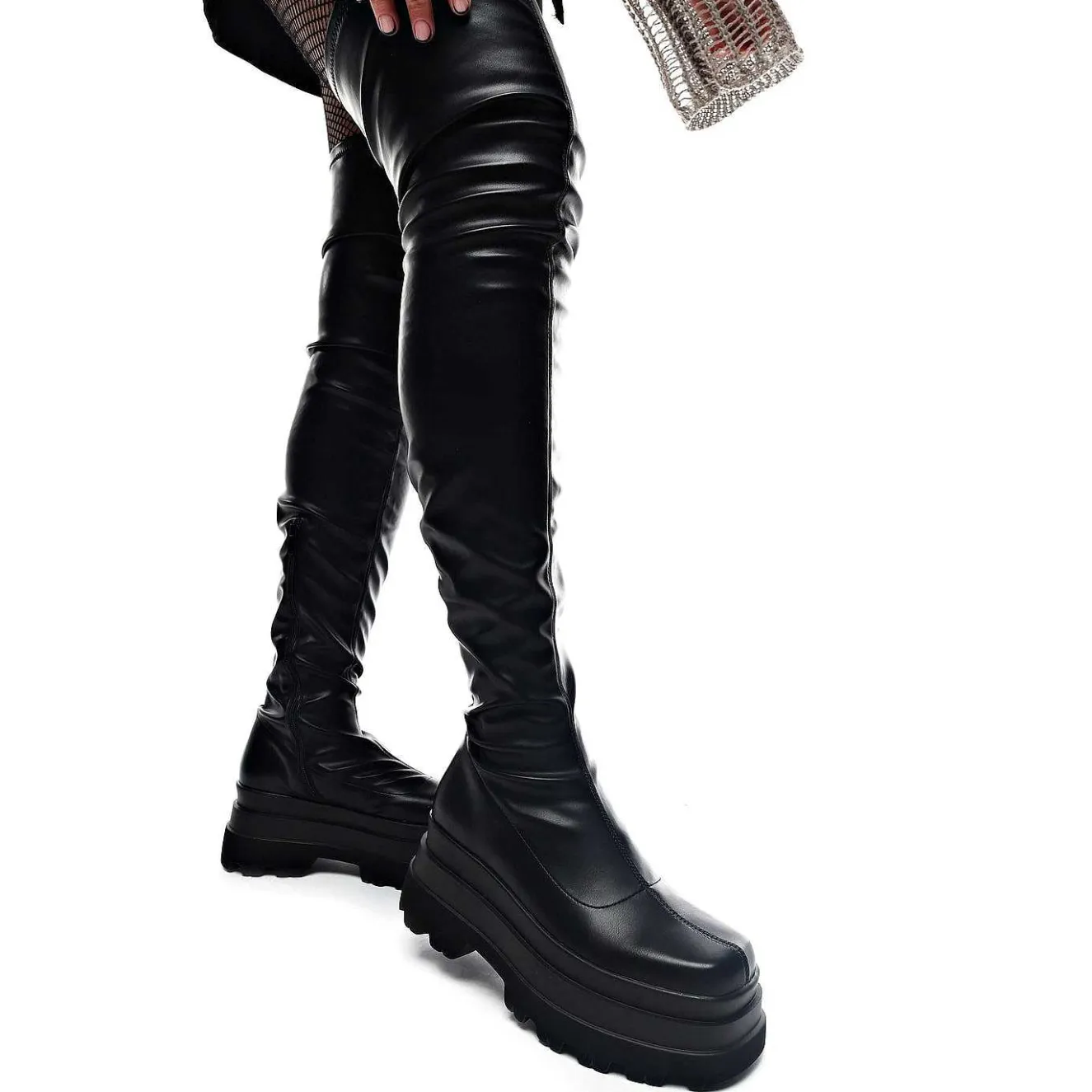 The Elevation Plus Size Thigh High Boots<KOI footwear Online