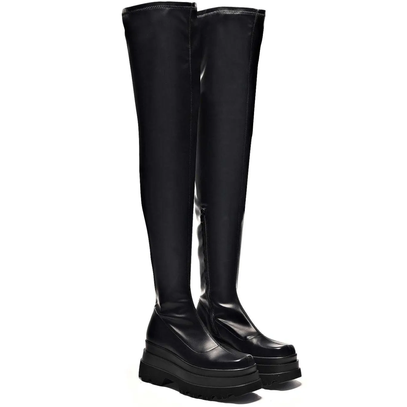 The Elevation Plus Size Thigh High Boots<KOI footwear New