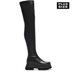 The Elevation Plus Size Thigh High Boots<KOI footwear New
