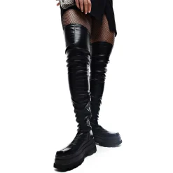 The Elevation Plus Size Thigh High Boots<KOI footwear Sale