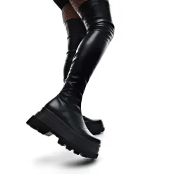The Elevation Plus Size Thigh High Boots<KOI footwear Sale