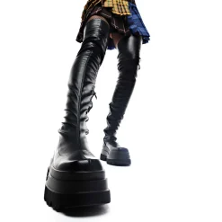 The Elevation Stretch Thigh High Boots<KOI footwear