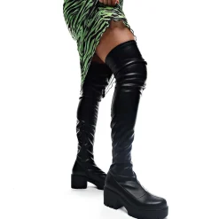 The Harmony Plus Size Thigh High Boots<KOI footwear Sale