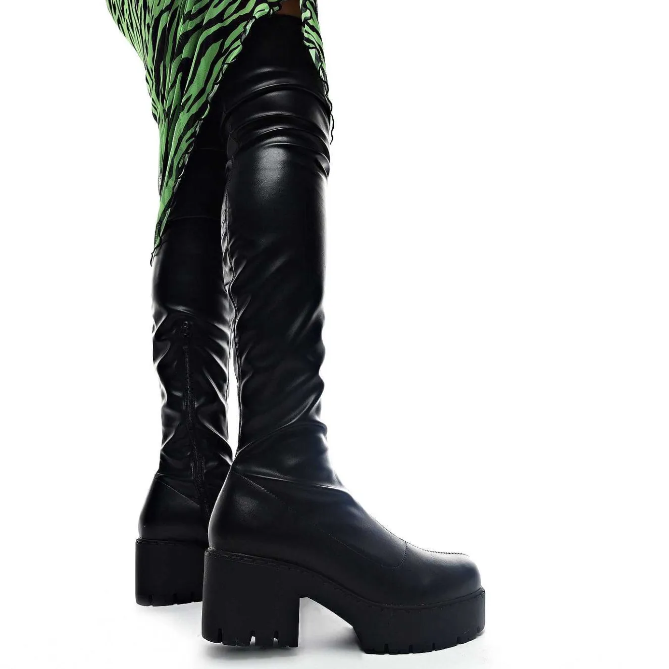 The Harmony Plus Size Thigh High Boots<KOI footwear Hot