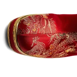 The Ornate Soul Playboy Red Heeled Boots | Playboy X Koi Collection<KOI footwear Hot
