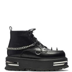The Silence Men'S Platform Grunge Boots - Black<KOI footwear Best