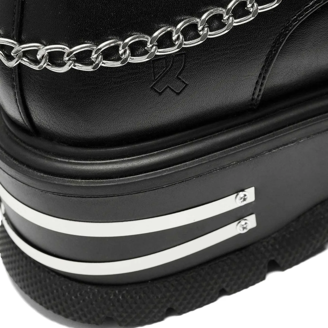 The Silence Men'S Platform Grunge Boots - Black<KOI footwear Outlet