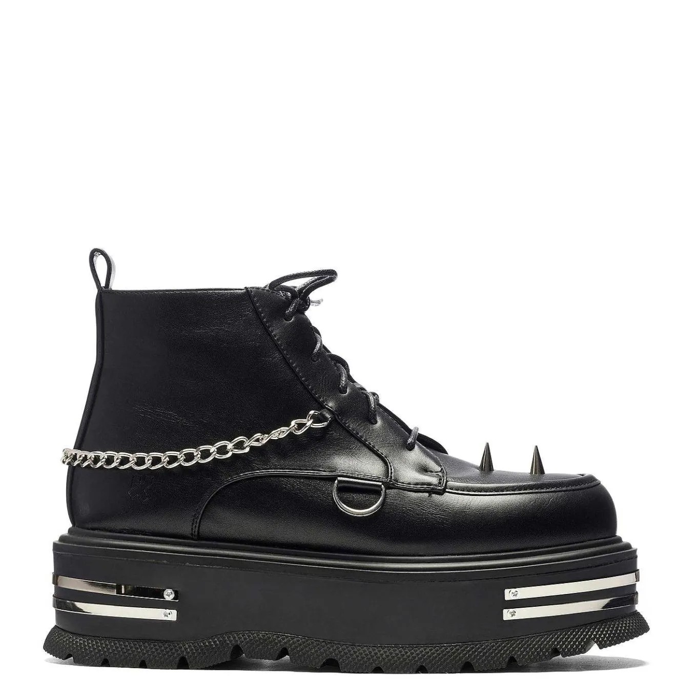 The Silence Platform Grunge Boots - Black<KOI footwear Hot