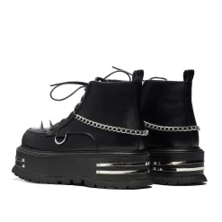 The Silence Platform Grunge Boots - Black<KOI footwear Hot