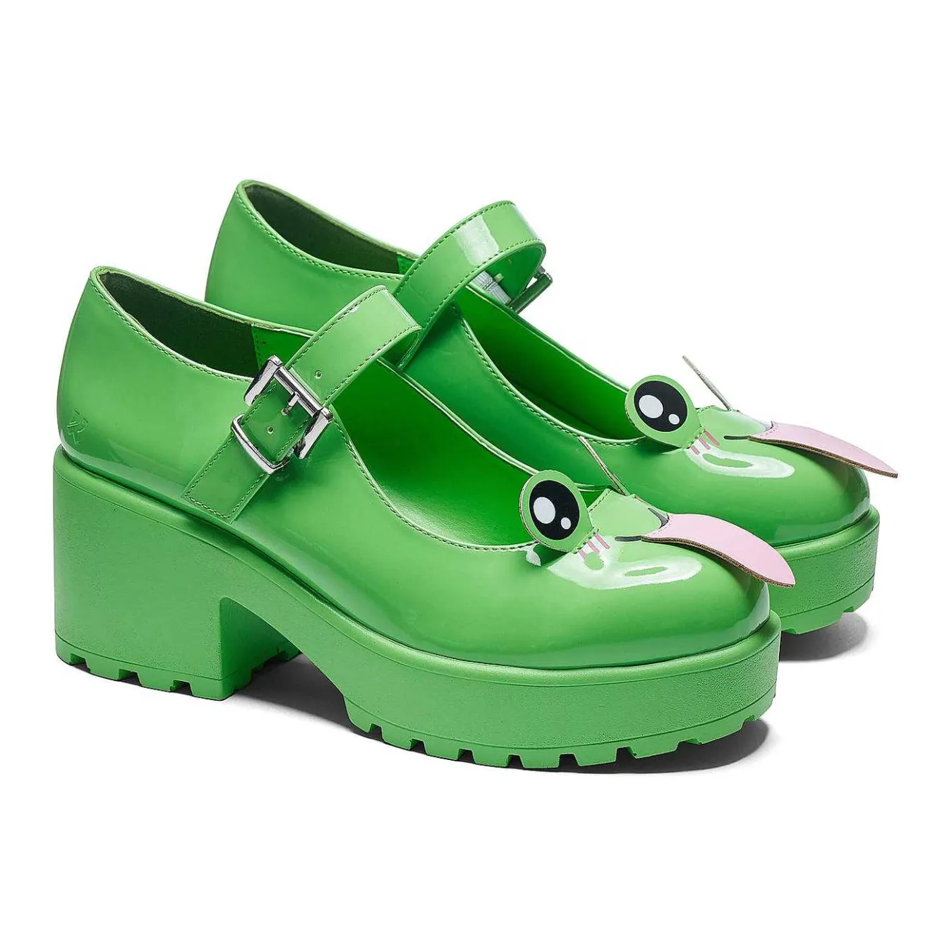Tira Mary Jane Shoes 'Cheeky Frog Edition' |<KOI footwear Online